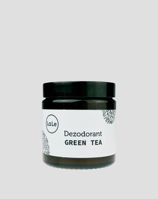 Gaivinamasis ekologiškas kremas dezodorantas su soda Green Tea La-Le
