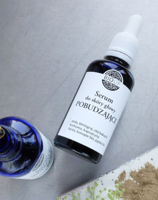 Serumas galvos odai, skatinantis plaukų augimą su indiškų žolelių mišiniu BIOUP_2 - 2