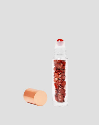 Buteliukas su kristalais aliejui – raudonasis jaspis Crystallove - 1