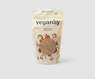 Auksiniai linų sėmenys 100% linų sėmenys Veganity 200 g