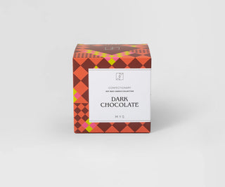 MYS aromatinė sojos žvakė keraminiame inde Dark Chocolate