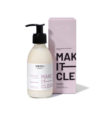 Veoli Botanica Make it clear natūrali veido valymo emulsija