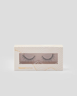 Bamm!lashes daugkartinio naudojimo 2d minkštos ir lengvos dirbtinės blakstienos ant juostelės Bambi Eyes - 1
