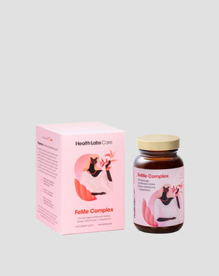 Geležies absorbcijos palaikymo papildas FeMe Complex Health Labs Care 60 kapsulių - 1
