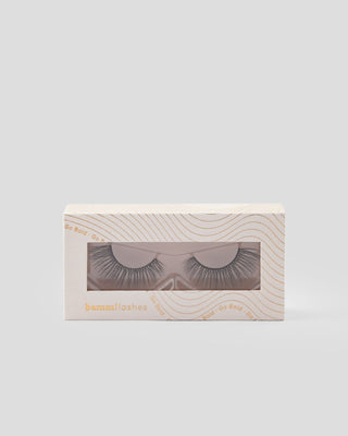 Bamm!lashes daugkartinio naudojimo 2d minkštos dirbtinės blakstienos ant juostelės Go Bold - 1