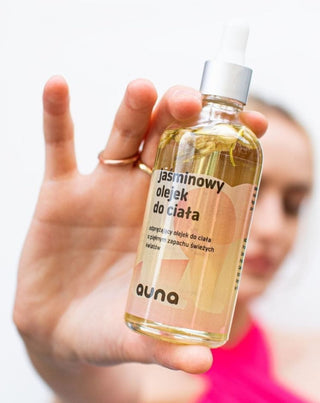 Auna jazminų kūno aliejus su natūraliais aliejais ir vitaminu E - 3