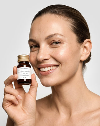 Skysti kolageno šūviai 12 000 mg su vitaminais maisto papildas Nutridome 30 x 30 ml
