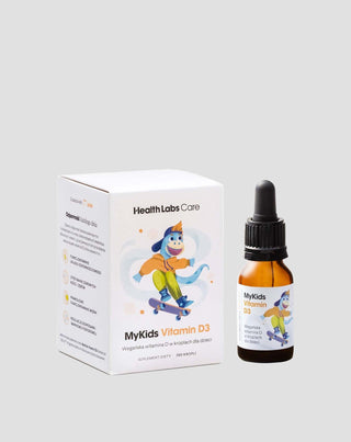 Veganų vitamino D lašai vaikams MyKids vitamino D3 Health Labs Care - 1