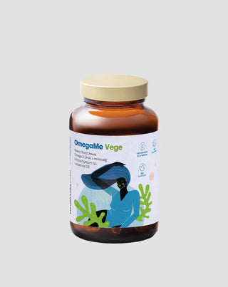 Maisto papildas su omega riebalų rūgštimis OmegaMe Vege Health Labs Care 60 kapsulių - 1