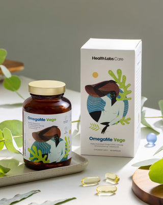 Maisto papildas su omega riebalų rūgštimis OmegaMe Vege Health Labs Care 60 kapsulių - 2