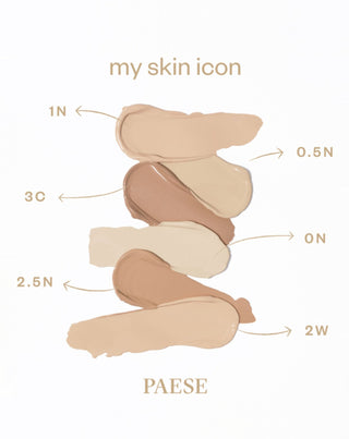 Matinis veido gruntas 3C almond My Skin Icon Paese - 3