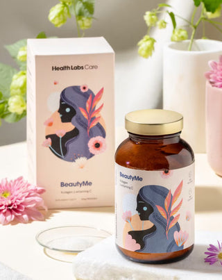 Maisto papildas kolagenas su vitaminu C ir pasiflorų ekstraktu BeautyMe Health Labs Care