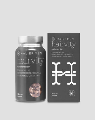 Halier tabletės nuo plaukų slinkimo vyrams Hairvity Men (60 kapsulių) - 4
