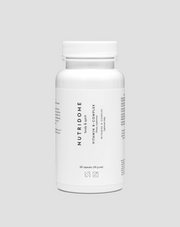 Vitaminas B-kompleksas nuo streso, nuovargio, medžiagų apykaitos ir nervų sistemos veiklos Nutridome 60 kapsulių