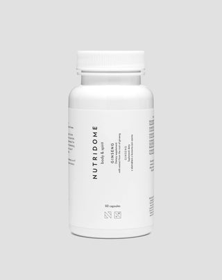 Żeń szeń tabletki na poprawę pamięci i koncentracji Ginseng Nutridome 60 kapsułek_1