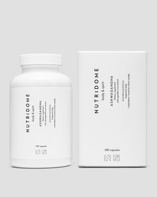ashwagandha indiškas ženšenis streso mažinimo tabletės nutridome 180 kapsulių_2 - 3