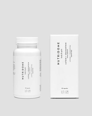Luteinas + Zeaksantinas akims ir regėjimui maisto papildas Nutridome 60 kapsulių - 2
