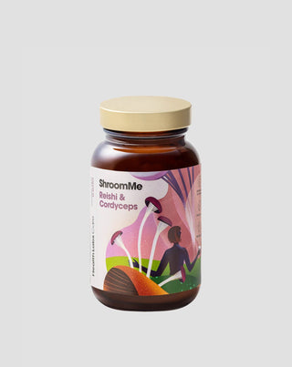 ShroomMe koncentraciją gerinantis liūtų manų ir čagų maisto papildas Health Labs Care - 1