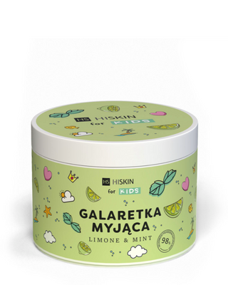 Žalioji saldžiųjų laimų maudymosi želė HiSkin for Kids - 1