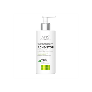 Valomasis antibakterinis tonikas su žaliąja arbata Acne-Stop Home Terapis Apis