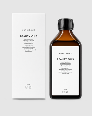 Geriamieji aliejai odai su Omega-6 ir Vitaminu E Beauty Nutridome 250 ml - 5