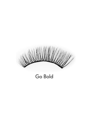 Bamm!lashes daugkartinio naudojimo 2d minkštos dirbtinės blakstienos ant juostelės Go Bold - 2