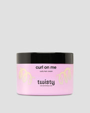 Twisty kremas garbanotiems plaukams formuoti su linų sėmenų ir avižų ekstraktu Curl On Me