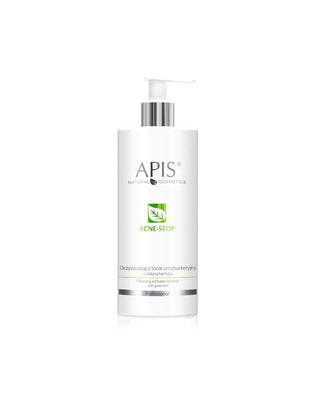 Valomasis antibakterinis tonikas su žaliąja arbata Acne-Stop Home Terapis Apis