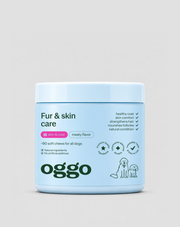 Papildas šuns kailiui ir odai Fur & Skin Oggo 180 g