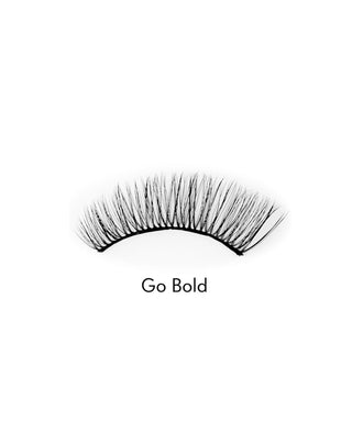 Bamm!lashes daugkartinio naudojimo 2d minkštos dirbtinės blakstienos ant juostelės Go Bold - 2