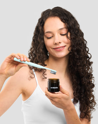 Smilbite kokoso medžio anglies dantų balinimo milteliai - 6