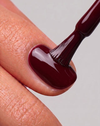 Hibridinis nagų lakas UV/LED Cherry Chocolate 017 Nutridome - 3
