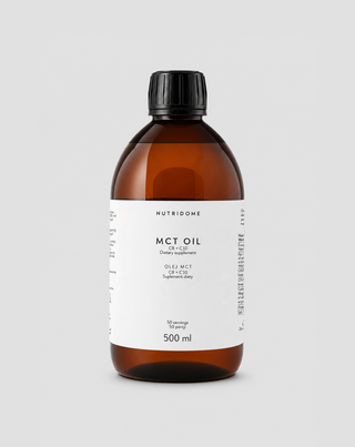 MCT aliejus C8+C10 energijai ir koncentracijai palaikyti Nutridome