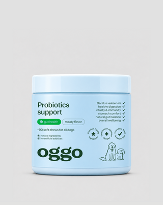 Probiotikas šunims Bacillus velezensis virškinimui, žarnynui ir imunitetui Oggo 180 g - 1