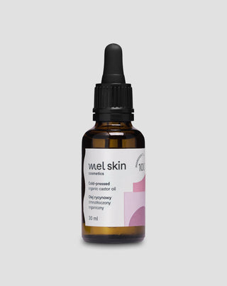 Drėkinamasis natūralus šalto spaudimo ricinų aliejus 100 % ekologiškas Mel Skin - 1