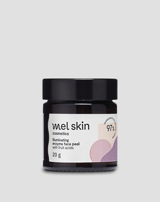Mel Skin skaistinantis fermentinis veido šveitiklis su vaisių rūgštimis - 1