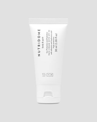 Nutridome drėkinamasis veido kremas SPF 50 su alantoinu ir hialurono rūgštimi - 1