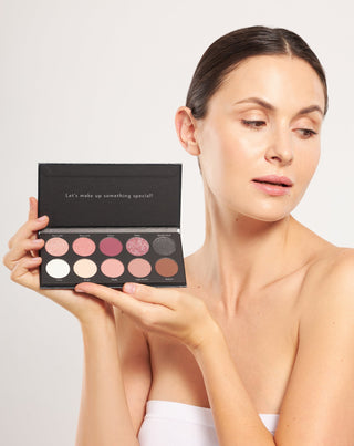 Nutridome akių šešėlių paletė (10 pagrindinių, klasikinių atspalvių) Basic Eyeshadow - 3