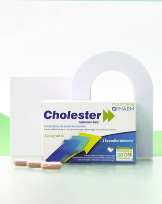 GardenPharm kapsulės normaliam cholesterolio kiekiui palaikyti Cholester (30 kapsulių) - 2