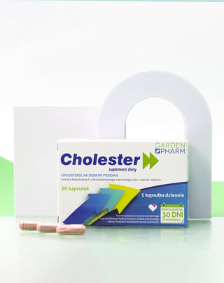 GardenPharm kapsulės normaliam cholesterolio kiekiui palaikyti Cholester (30 kapsulių) - 2