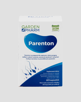 GardenPharm vaisingumą palaikančios kapsulės vyrams Parenton (60 kapsulių) - 1