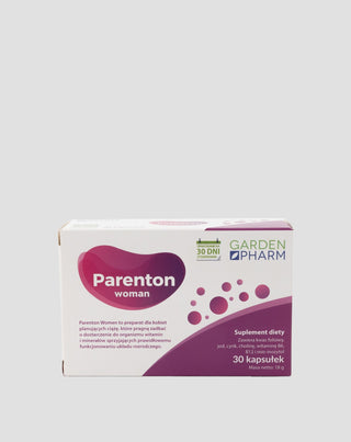 Parenton Woman maisto papildas moterims, planuojančioms nėštumą GardenPharm 30 kapsulių - 1