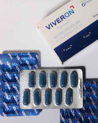 GardenPharm libido ir potencijos kapsulės su ženšeniu ir gysločiu Viveron (30 kapsulių) - 2