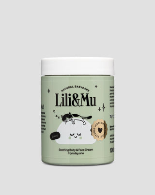 Lili&Mu intensyviai drėkinantis kremas kūdikiams ir naujagimiams veidui ir kūnui - 1