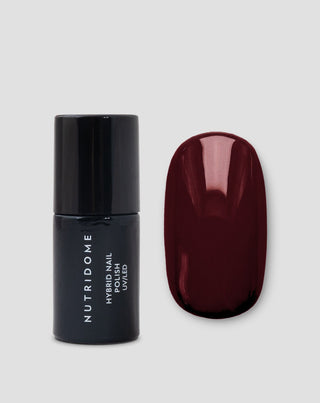 Hibridinis nagų lakas UV/LED Cherry Chocolate 017 Nutridome - 1