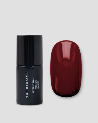 Hibridinis nagų lakas UV/LED Cherry Chocolate 017 Nutridome