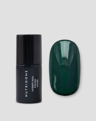 Hibridinis nagų lakas UV/LED Viridian Green 019 Nutridome