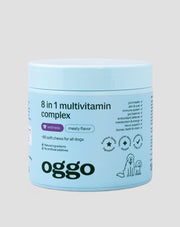 8 viename multivitaminų kompleksas jūsų augintinio sveikatai ir energijai Oggo 180 g