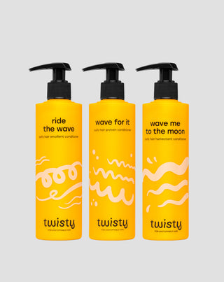 Twisty PEH kondicionierių rinkinys: proteinai, emolientai, humektantai - 1