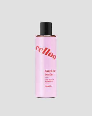 Celloo anticeliulitinis kūno masažo aliejus su šildančiu efektu Touch Me Tender - 1